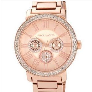 Vince Camuto Women's Watch w/Swarovski Crystal NIB